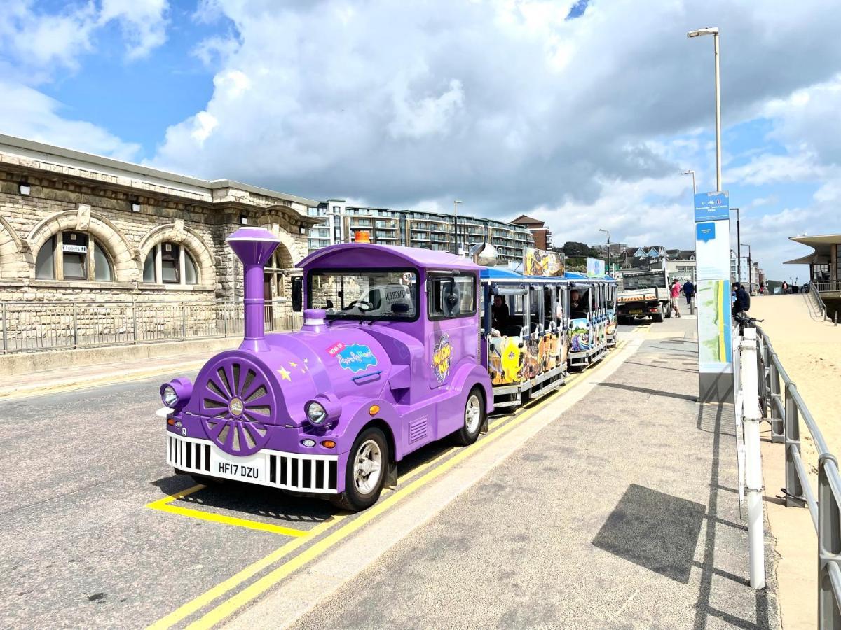 Sea View Family Stay By Beach Gym & Parking Bournemouth Exterior photo